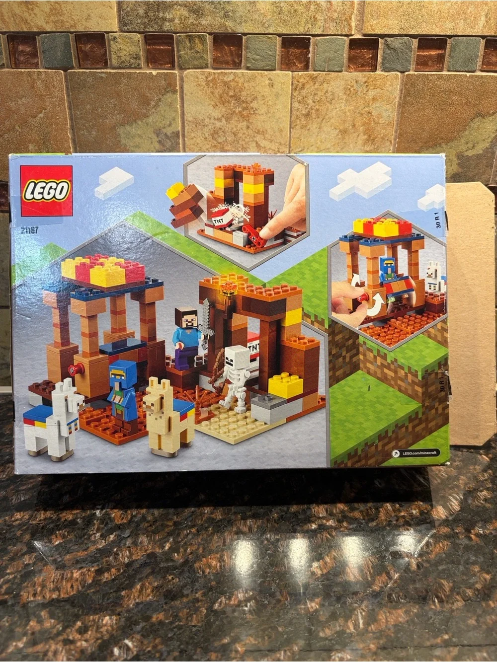Lego minecraft set